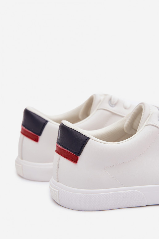 vyrams laisvalaikio batai iš eko odos Big Star TT174001 baltos spalvos