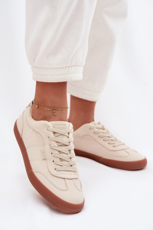 Sneakers modelio batai Moteriškas  Big Star TT274358 smėlio spalvos