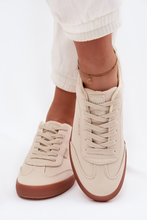 Sneakers modelio batai Moteriškas  Big Star TT274358 smėlio spalvos