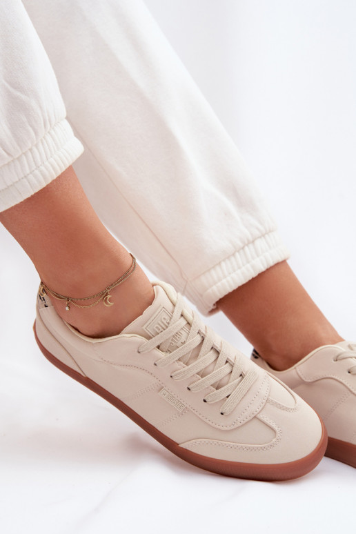 Sneakers modelio batai Moteriškas  Big Star TT274358 smėlio spalvos