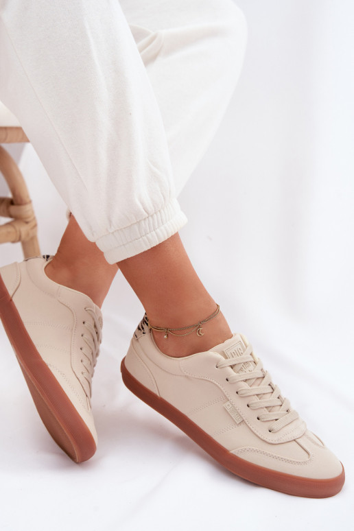 Sneakers modelio batai Moteriškas  Big Star TT274358 smėlio spalvos