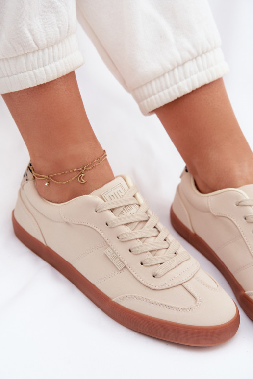 Sneakers modelio batai Moteriškas  Big Star TT274358 smėlio spalvos