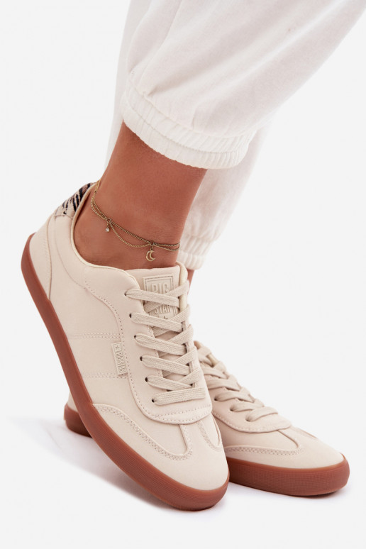 Sneakers modelio batai Moteriškas  Big Star TT274358 smėlio spalvos
