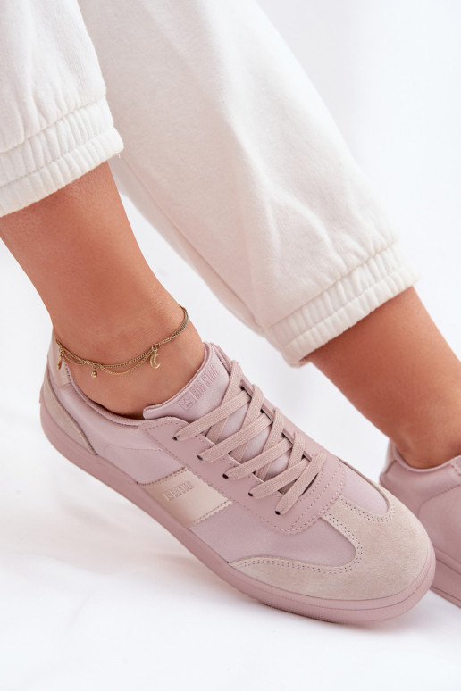 Sneakers modelio batai Moteriškas Big Star TT274157 rožinės spalvos
