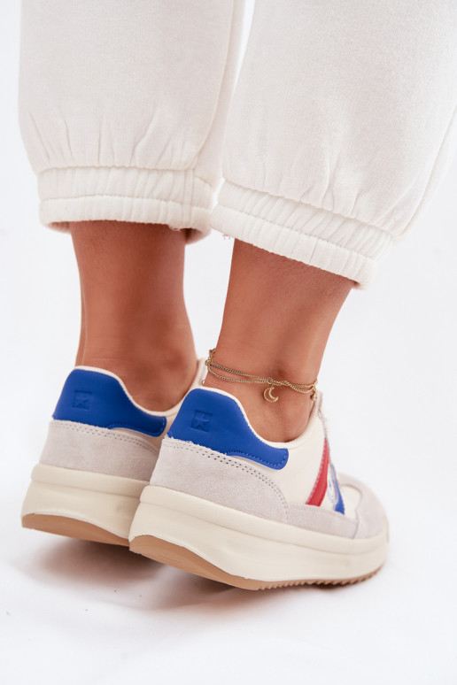 Sneakers modelio batai Moteriškas Big Star TT274161 smėlio spalvos