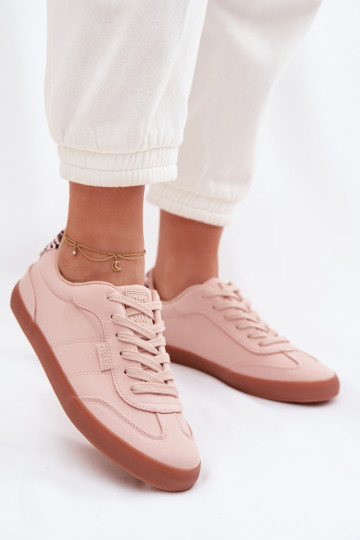 Sneakers modelio batai Moteriškas  Big Star TT274359 rožinės spalvos