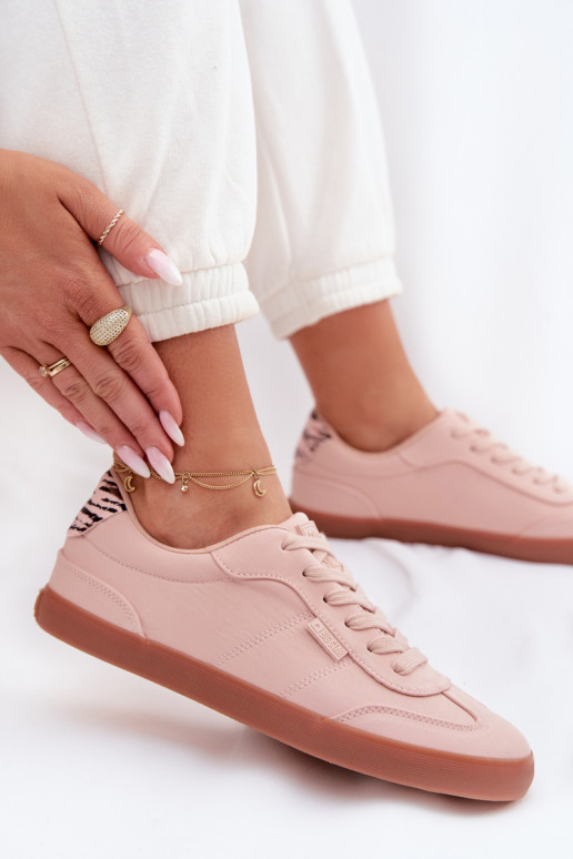 Sneakers modelio batai Moteriškas  Big Star TT274359 rožinės spalvos