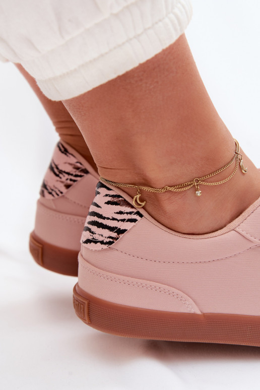 Sneakers modelio batai Moteriškas  Big Star TT274359 rožinės spalvos