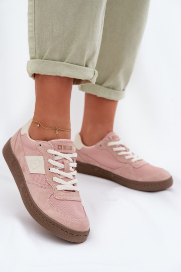 Sneakers modelio batai Moteriškas Big Star TT274175 rožinės spalvos 2