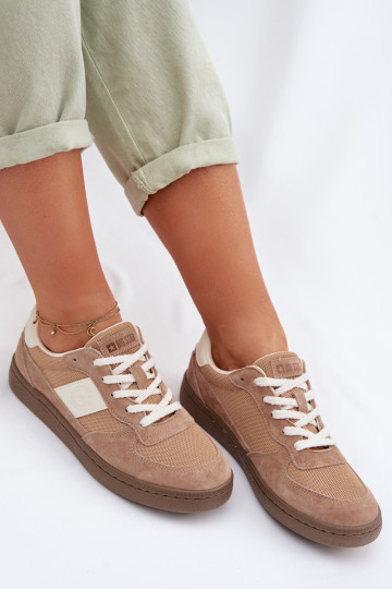 Sneakers modelio batai Moteriškas Big Star TT274177 dramblio kaulo spalvos