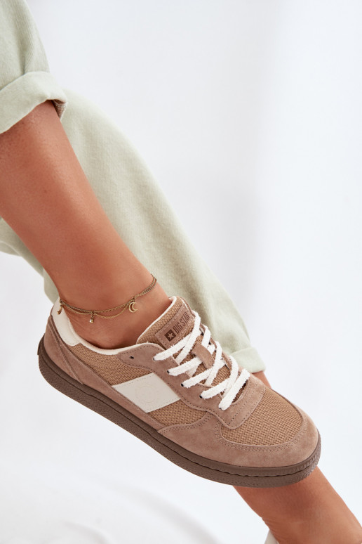 Sneakers modelio batai Moteriškas Big Star TT274177 dramblio kaulo spalvos