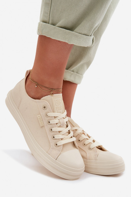 Laisvalaikio bateliai Big Star TT274818 smėlio spalvos