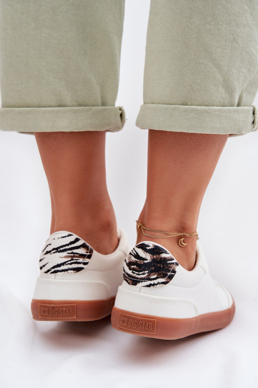 Sneakers modelio batai Moteriškas  Big Star TT274357 baltos spalvos