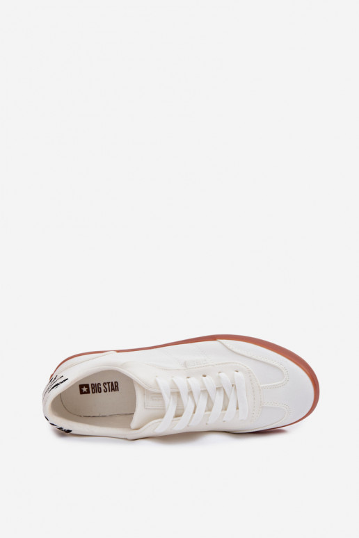 Sneakers modelio batai Moteriškas  Big Star TT274357 baltos spalvos