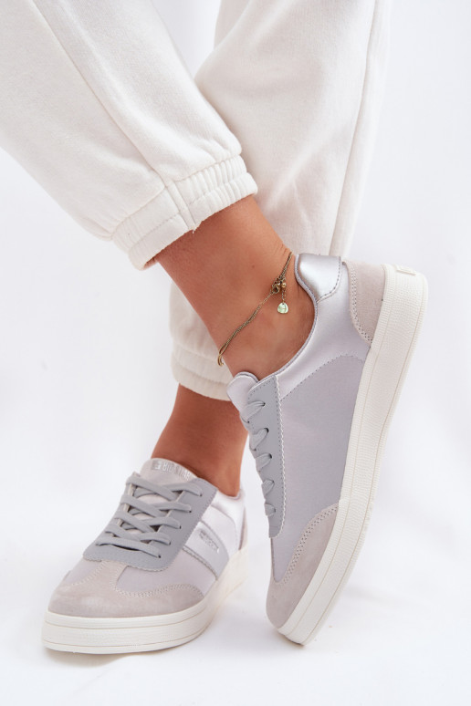 Sneakers modelio batai Moteriškas Big Star TT274156 pilkos spalvos