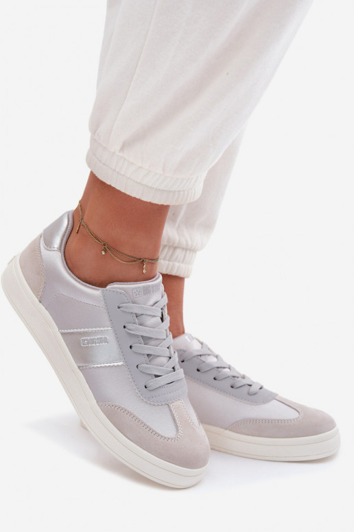 Sneakers modelio batai Moteriškas Big Star TT274156 pilkos spalvos