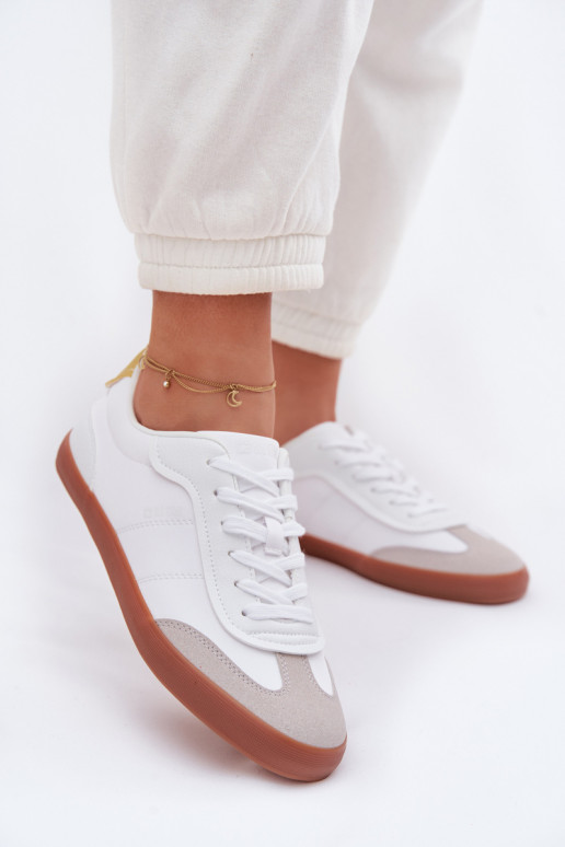 Sneakers modelio batai Moteriškas Big Star TT274421 baltos spalvos