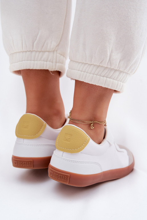 Sneakers modelio batai Moteriškas Big Star TT274421 baltos spalvos
