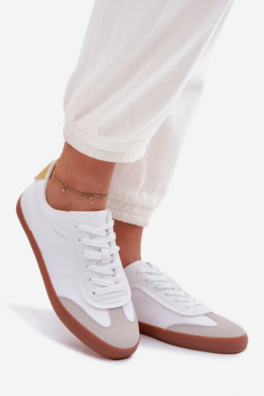 Sneakers modelio batai Moteriškas Big Star TT274421 baltos spalvos