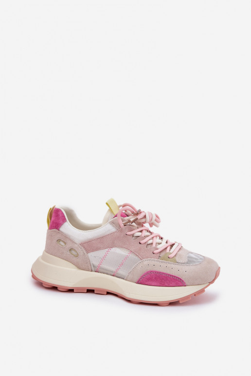 iš zomšos sportiniai bateliai Sneakers modelio batai Moteriškas Vinceza 66725 įvairių spalvų