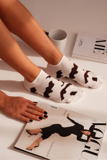 Puskojinės Moteriškas IN Łaty dramblio kaulo spalvos