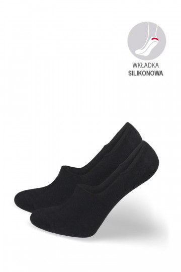 Vyriškos kojinės Microporaštės BaĮełniane juodos spalvos