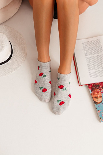 Puskojinės Moteriškas INiśnie pilkos spalvos