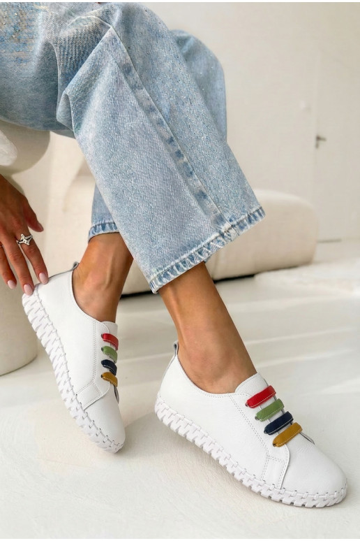 Oda batai Moteriškas Vinceza 95376 baltos spalvos