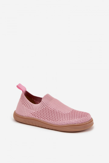 Vaikiškos šlepetės Barefoot Milami rožinės spalvos Tai tuririselle