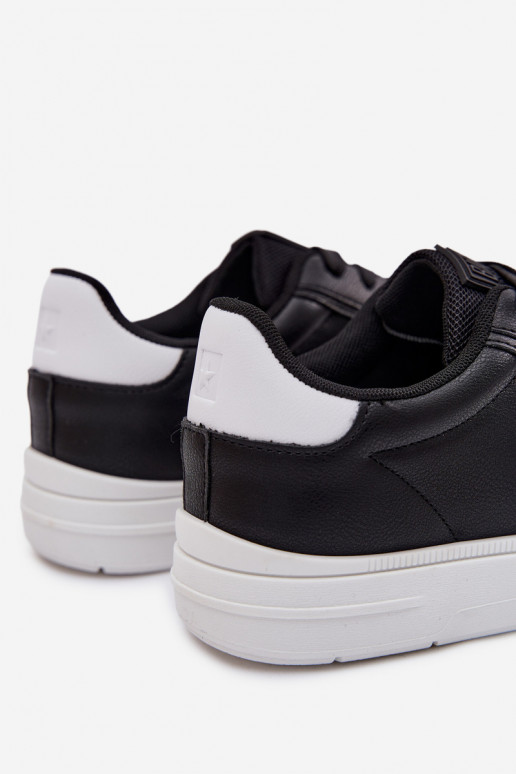 Sneakers modelio batai vyrams Big Star TT174332 juodos spalvos