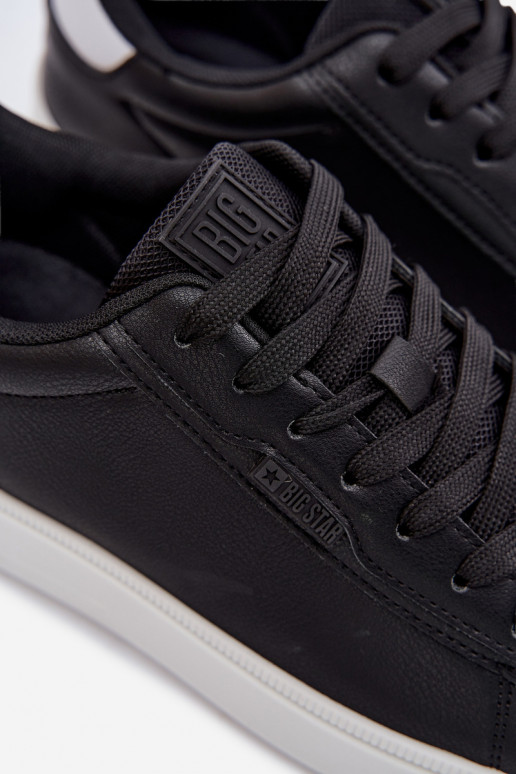 Sneakers modelio batai vyrams Big Star TT174332 juodos spalvos