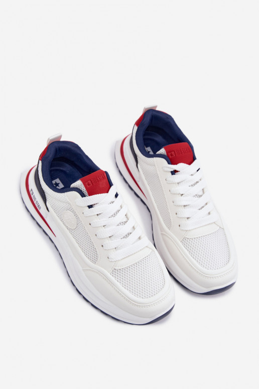 sportiniai bateliai vyrams Big Star TT174315 Hi-Poly System baltos spalvos