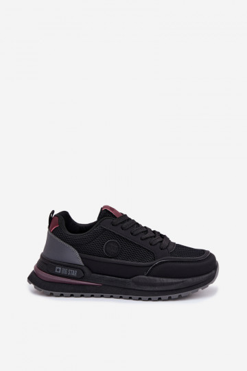 sportiniai bateliai vyrams Big Star TT174317 Hi-Poly System juodos spalvos 2