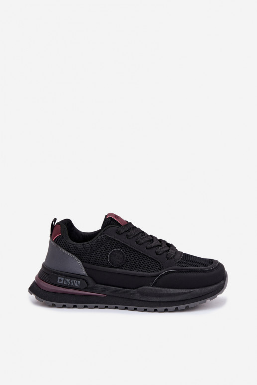 sportiniai bateliai vyrams Big Star TT174317 Hi-Poly System juodos spalvos