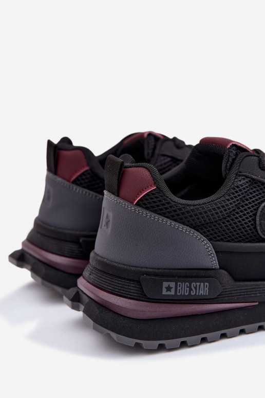 sportiniai bateliai vyrams Big Star TT174317 Hi-Poly System juodos spalvos