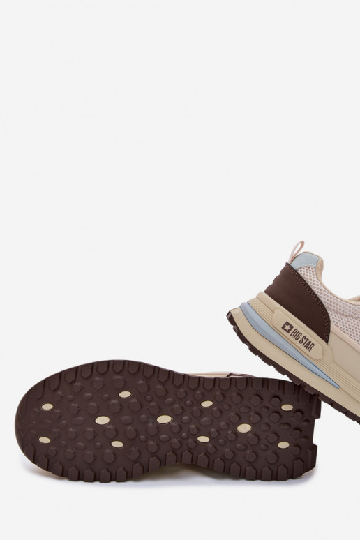 sportiniai bateliai vyrams Big Star TT174316 Hi-Poly System smėlio spalvos