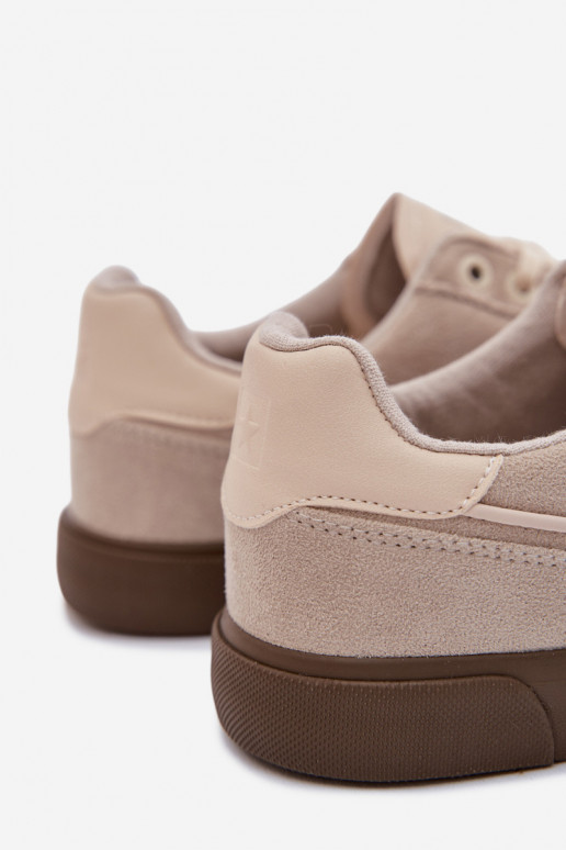 Sneakers modelio batai vyrams Big Star TT174094 smėlio spalvos