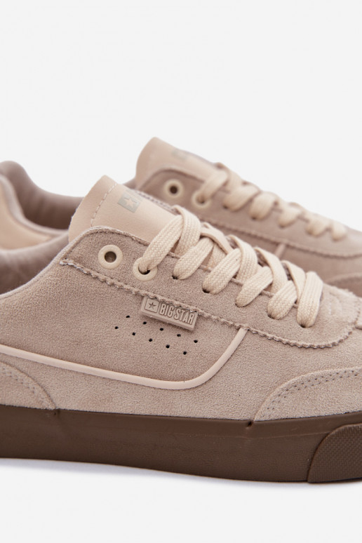 Sneakers modelio batai vyrams Big Star TT174094 smėlio spalvos