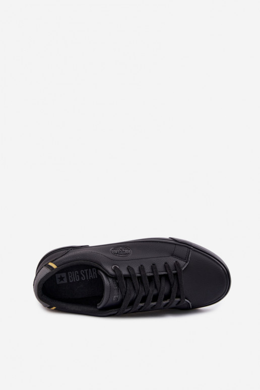 Sneakers modelio batai vyriški sportbačiai Big Star TT174084 juodos spalvos