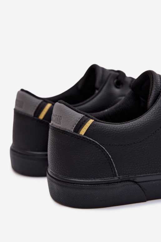 Sneakers modelio batai vyriški sportbačiai Big Star TT174084 juodos spalvos