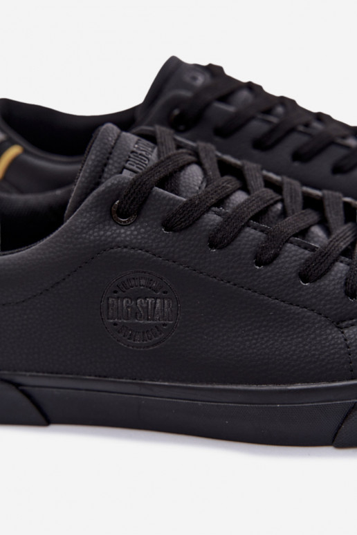 Sneakers modelio batai vyriški sportbačiai Big Star TT174084 juodos spalvos