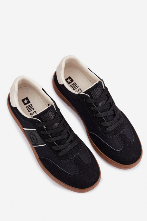 Sneakers modelio batai vyrams Big Star TT174129 juodos spalvos