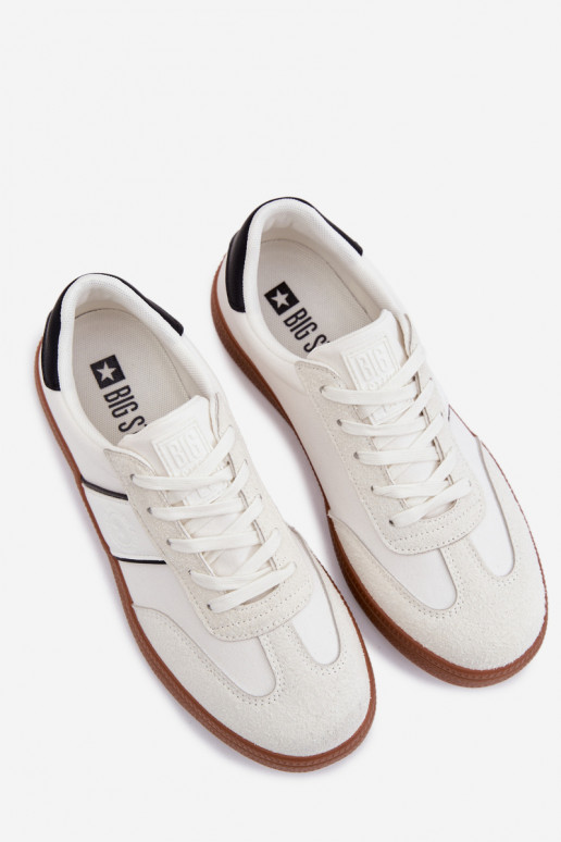 Sneakers modelio batai vyrams Big Star TT174128 baltos spalvos