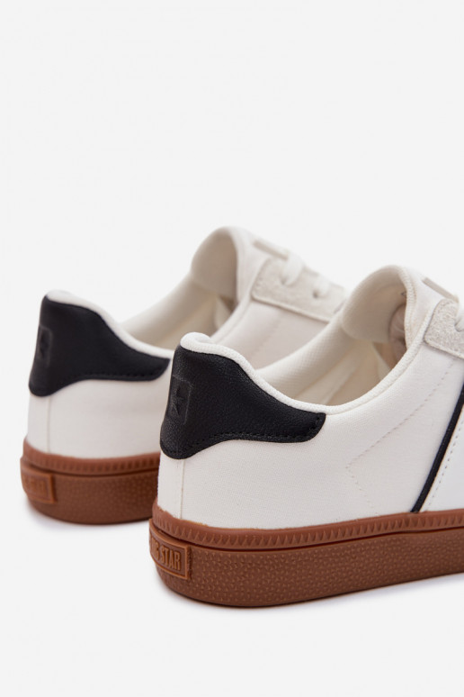 Sneakers modelio batai vyrams Big Star TT174128 baltos spalvos