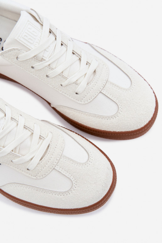 Sneakers modelio batai vyrams Big Star TT174128 baltos spalvos