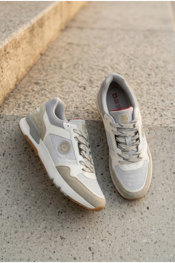 Sneakers modelio batai vyrams su platforma Big Star TT174032 Baltos-mėlynos spalvos 2