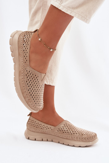 su aužūro elementais  moteriški mokasinai Sergio Leone MK099H aukso spalvos