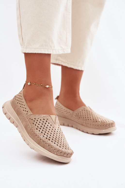 su aužūro elementais  moteriški mokasinai Sergio Leone MK099H aukso spalvos