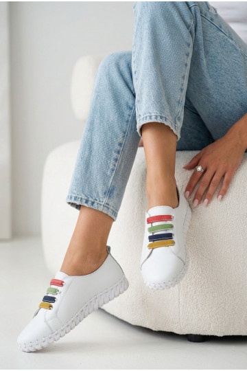 Oda batai Moteriškas Vinceza 95376 baltos spalvos