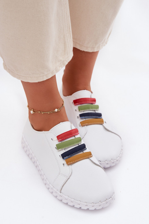 Oda batai Moteriškas Vinceza 95376 baltos spalvos